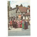 Mediaeval Day Ruthin Postcard Denbighshire Wales
