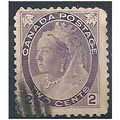 Canada 1898 SG153 2c Dull Purple. Fine Used.