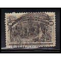 Used 237 10c Columbus Presenting Natives Barely...