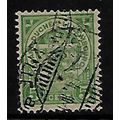 LUXEMBOURG 1906 COAT OF ARMS 5c GREEN SG 160 FI...