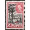 British Honduras 1938 SG151 2c Black & Scarlet ...