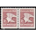1948 20c C Eagle Fine MNH Dry Gum BPS Hor Pair ...