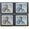Sweden Stamps Scott #817 To 820, Mint Hinged