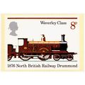 1975 GB Waverley Class Train PHQ12b MINT