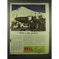 1944 Bell Aircraft Ad - GI's by Proxy