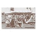 PRINTED POSTCARD KING & HIS KNIGHTS IN ALDERSHO...