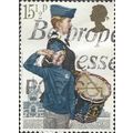 GB, SCOUTS, Boys Brigade, white 1982, 15½p, #4