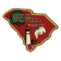 South Carolina Columbia Multi Color Fridge Magnet