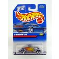Hot Wheels 3-Window '34 #257 Silver Die-Cast Ca...