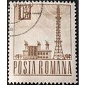 STAMP ROMANIA SG3521 1967 1L55 Travel and Commu...