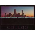 D098706 Dallas. Texas. Night Skyline. The Texas...