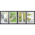Papua NG Waterfalls 1990 MNH SG#611-614 Sc#729-732