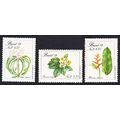 Brazil Endangered plants 3v 1989 MNH SG#2355-23...