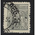 Brazil Definitive issue 1Cr 1947 Canc SG#760 Sc...