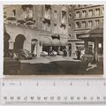 old postcard Saint Malo, La Place del la Poisso...