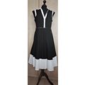 Collection Linen Colourblock White Black Fit &F...