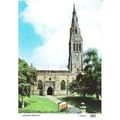 Leicester Cathedral - Dennis postcard c.1970s