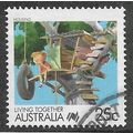 AUS 1988 25c 'LIVING TOGETHER - HOUSING' FINE U...