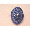 Glam Fashion Ring Sapphire & Aquamarine Colors ...