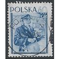 Mi 840: 40 gr. grey-ultramarine International W...