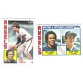 Two 1984 Topps Rod Carew baseball cards 276 600...