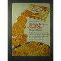 1960 Sophie Mae Peanut Brittle Ad - From a Sout...