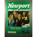 1975 Newport Cigarettes Ad