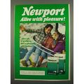 1975 Newport Cigarettes Ad - Alive
