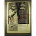 1973 NRA National Rifle Association Ad - Only you can save hunting