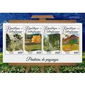 CENTRAL AFRICA 2017 SHEET MNH LANDSCAPES ART PA...