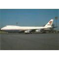 Lionair Boeing B747 121 Civil Aircraft Postcard...