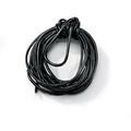 2mm Leather Cord - Black - 3 yards