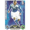 Match Attax 2009/10 Collection: Birmingham City, Forward - Benítez (Christian)
