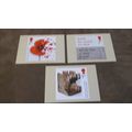 2017 GB PHQ FDC Cover Postcards - The Great War...