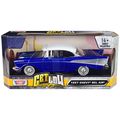 1957 Chevrolet Bel Air Lowrider Candy Blue with...