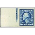 347, Mint Superb NH 5¢ Imperforate Washington -...