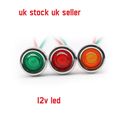 3 x 12V 10mm Led Indicator Light Pilot Dash Das...