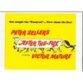 AFTER THE FOX Peter Sellers, Victor Mature Syno...