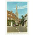 Lincolnshire GRANTHAM Vine Street Postcard by D...