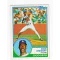 1983 Topps Dave Stewart baseball card #532 - Do...