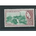 barbados stamps sg299a pale maroon , hm sg 299a