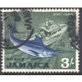 Jamaica 1964 - SG229b - 3/- blue/green - Blue M...