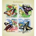 GUINE BISSAU 2011 SHEET MNH BUTTERFLIES PAPILLO...