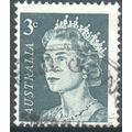 Australia 1966 - SG384 - 3c green - Queen Eliza...