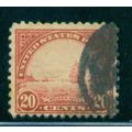 Used 567 20c Golden Gate Barely Clears A16172