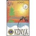 KENYA, Lions Club International, orange 1996, 6/=