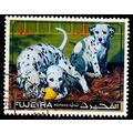 Fujeira 1971 Dog Puppies 1R Used Stamp