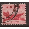 1947 USA, Air, Douglas DC 4 Plane, Used Stamp S...