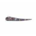 Abalone shell effect acrylic and metal alligato...