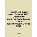 A set of two books: Stalin I. V. On the draft c...